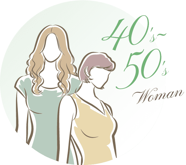 40's〜50's Woman|40〜50代女性